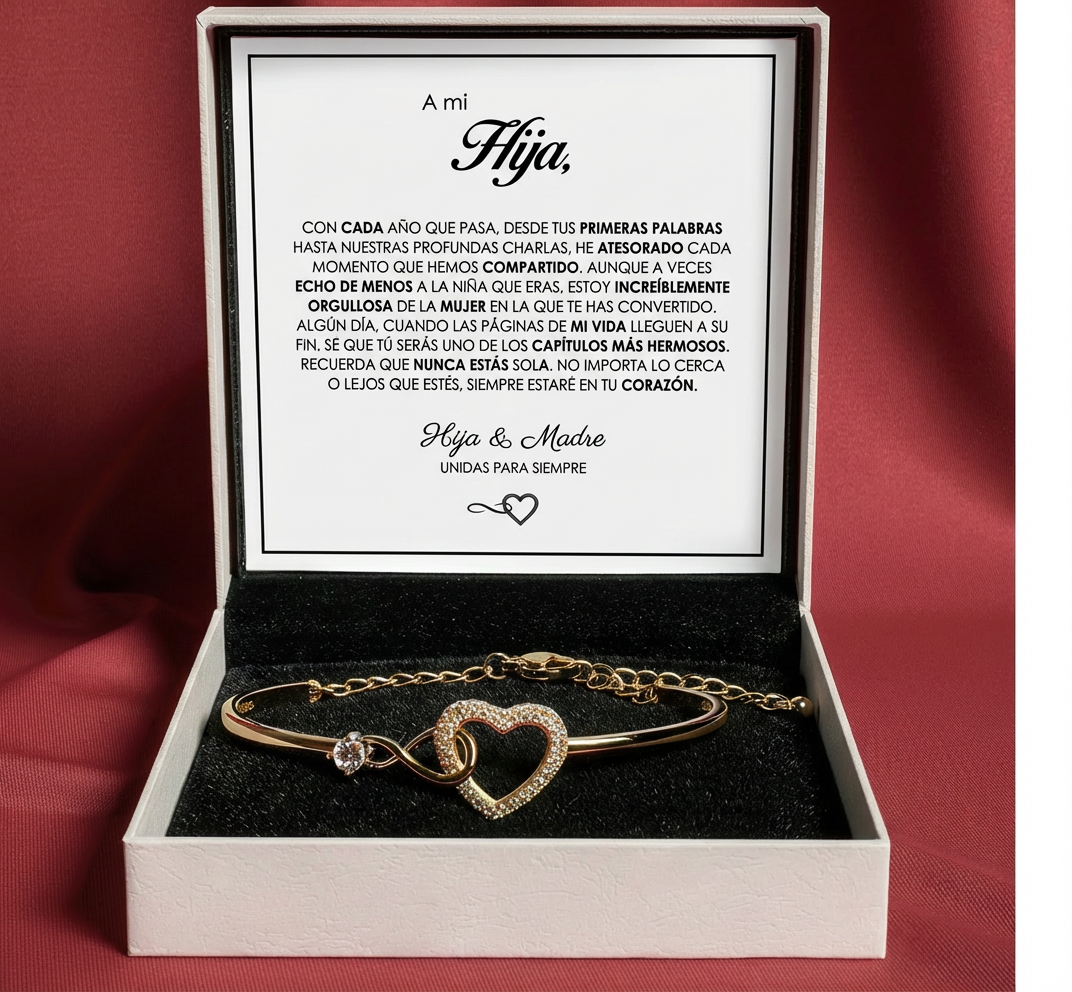 Pulsera Alma y Corazón Personalizable